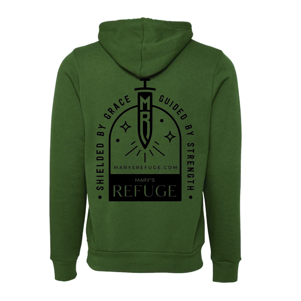 Shielded By Grace: Sponge Fleece Hoodie